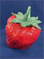 Vintage Holiday Designs Strawberry Cookie jar