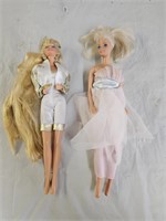 2 Vintage Barbie Dolls