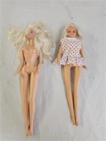 Vintage Barbie and Totsy Dolls