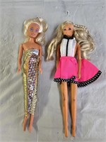 2 Vintage Barbie Dolls