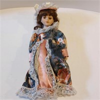 Porcelain Doll Flower Coat
