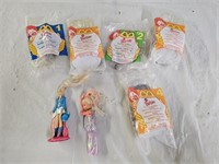 7 Vintage Barbie McDonald's Happy Meal Toys