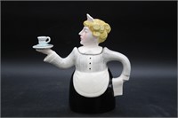Vintage Kato Kogei "The Maid" Porcelain Teapot