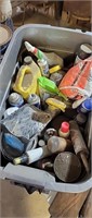 Box Lot of Assorted Paints & Misc.