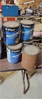 6 Cans of Rust Coat Paint