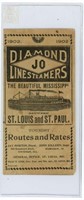1902 Nice Diamond Jo Linesteamers - 4 Pgs, Tourist