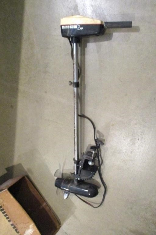 Minn Kota 2hp Trolling Motor, used