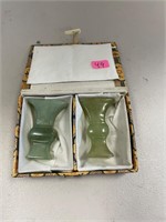 Pair of Jade Vases