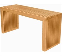 Bamboo Dining Bench,Indoor Storage Bench Wood