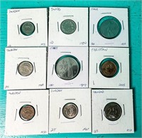 WORLD FORIEGN COINS LOT