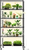 Bstrip DIY Plant Shelf with Grow Light, Grow