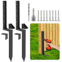 *GZBEVITAR Fence Post Repair Kit - 3.42 FT, Thicke