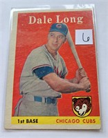 1958 Topps Dale Long 7