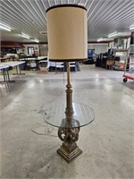 Vintage Hollywood Regency Floor Table Lamp