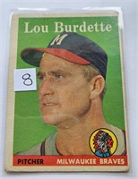 1958 Topps Lou Burdette 10