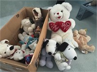 Box of Stuffed Animals