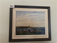 Small Framed Painting, by A. Cheslea