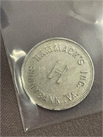 Rare Sunnybank Va Hammocks General Store Token