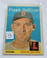 1958 Topps Frank Sullivan 18