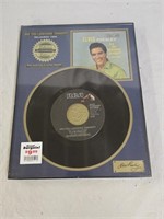 Elvis Presley Framed Platinum 45 RPM Record