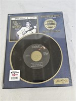 Elvis Presley Framed Platinum 45 RPM Record