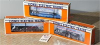 3 Lionel Electric Trains