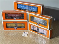5 Lionel Cars - in Orig Boxes - 5 x the money
