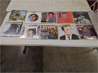 10 Vintage Elvis Presley Vinyl Record Albums