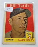1958 Topps Bill Tuttle 23