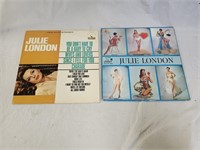 2 Julie London Vintage Vinyl Records
