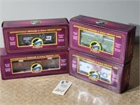 4 MTH Cars New in Orig Boxes