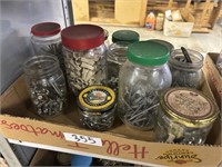 Assortment of Screws, Nails, Nuts, Washers, Bolts