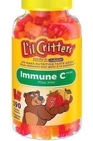 NEW $35 2pk Lil Critters Immune C Gummies 190ea