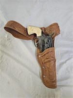 Vintage Mattel Fanner 50 Toy Pistol & Holster Belt