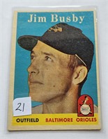 1958 Topps Jim Busby 28