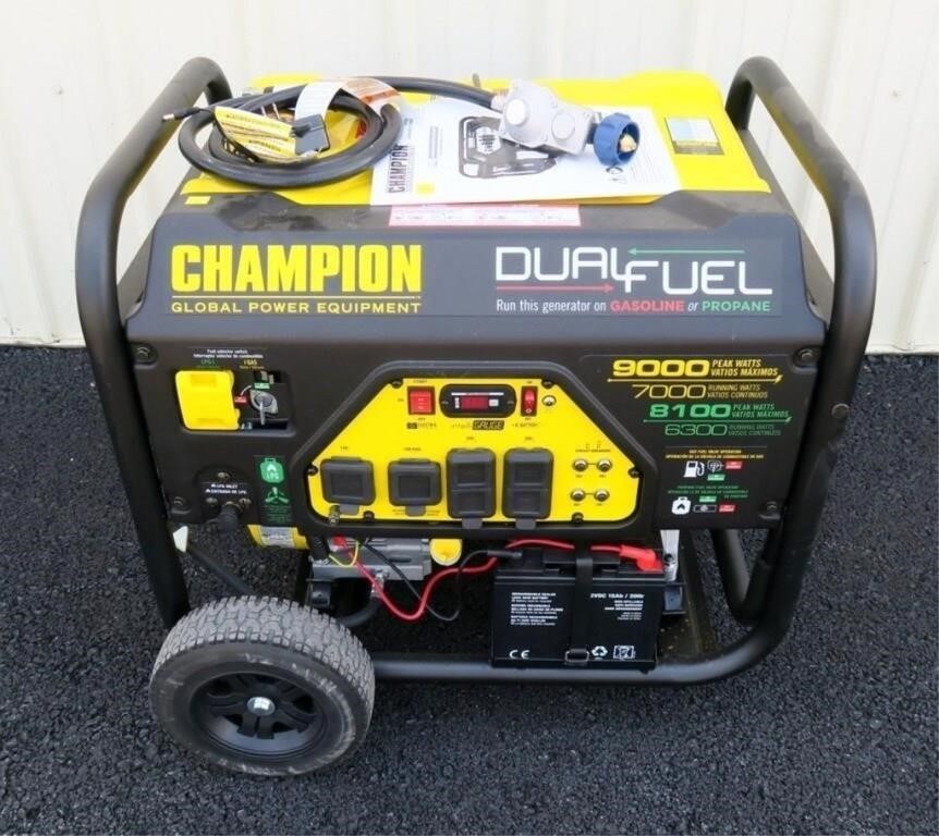 Champion 9000-watt Dual Fuel Generator