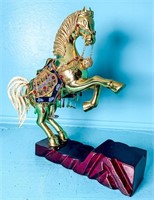ANTIQUE CLOISONNE HORSE CHINESE