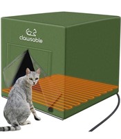Large Heated Cat House for Outdoor Cats