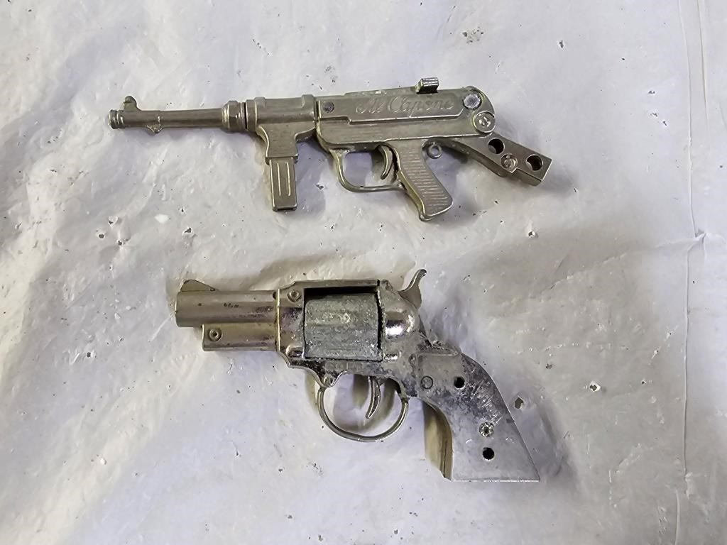 Al Capone and Colt Miniature Cap Guns