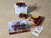 Ertl Versatile 4wd Tractors and Windrower