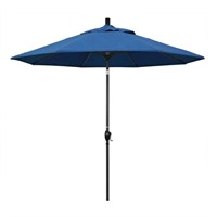 1 California Umbrella 9 ft. Stone Black Aluminum