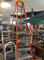 10 foot warner fiberglass ladder
