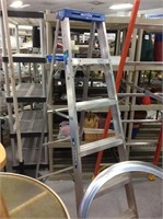 6 foot warner aluminum ladder