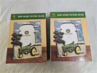 2 NIB John Deere Picture Frames