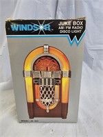 Vintage Windsor Juke Box AM/FM Radio Disco Light