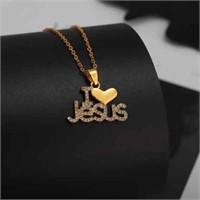 Beautiful I Love Jesus Pendant NEW