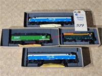 4 Athearn Miniature in Orig Boxes - GN #25 S12 Pow
