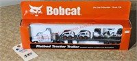 IR Bobcat Flatbed Tractor/Trailer w/ Loaders/Excav
