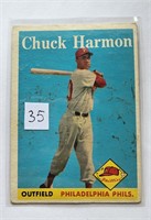 1958 Topps Chuck Harmon 48