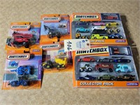 6 Matchbox Cars/Tractors in Orig Bubble Packs